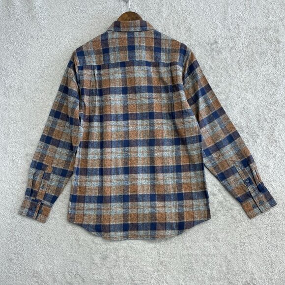 NEW Weatherproof Vintage Men's S Button-Front Plaid Flannel Shirt  #L75 - Picture 5 of 11